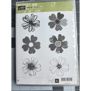 INVENTORY REDUCTION SALE. Retired Stampin Up Flower Shop stamp set B21